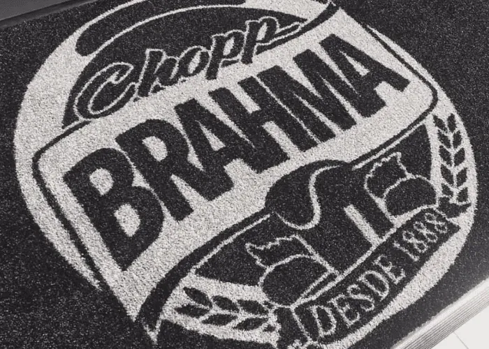 Capacho personalizado para estabelecimento de alimentação em Mogi das Cruzes
