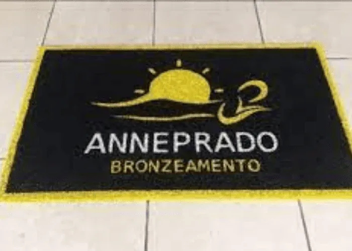 Capacho personalizado para salão ou barbearia em Suzano