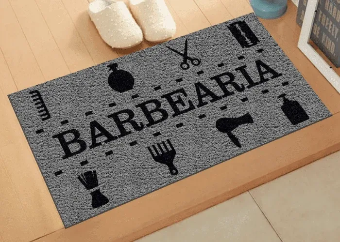 Capacho personalizado para salão ou barbearia em Suzano