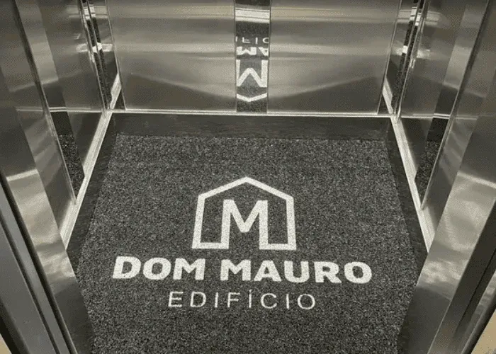 Tapete personalizado para elevador em Suzano