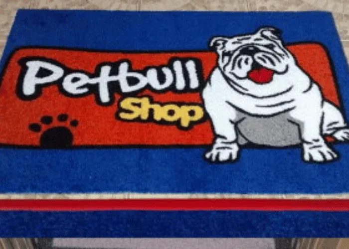 Tapete personalizado para estabelecimento pet em Suzano