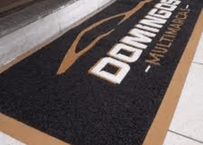 Capacho personalizado com logotipo comercial em Guarulhos