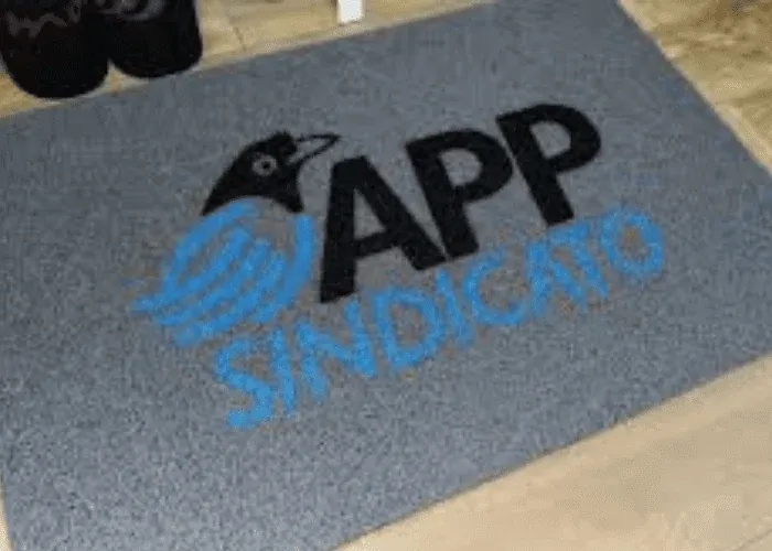 Capacho personalizado com logotipo comercial em Guarulhos
