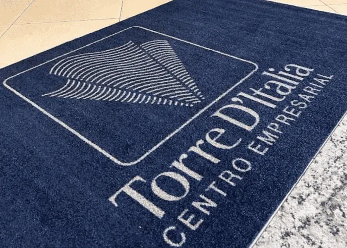 Tapete personalizado com logotipo de empresa em Guarulhos