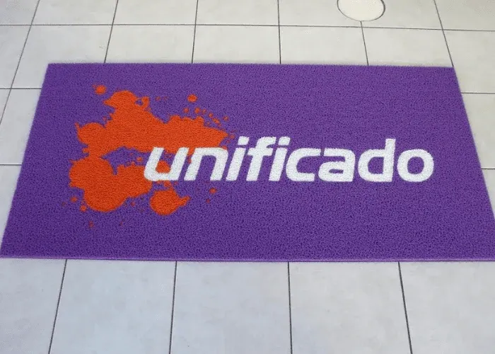 Tapete personalizado com logotipo de empresa em São Paulo