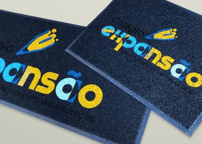Tapete personalizado com logotipo de empresa em São Paulo